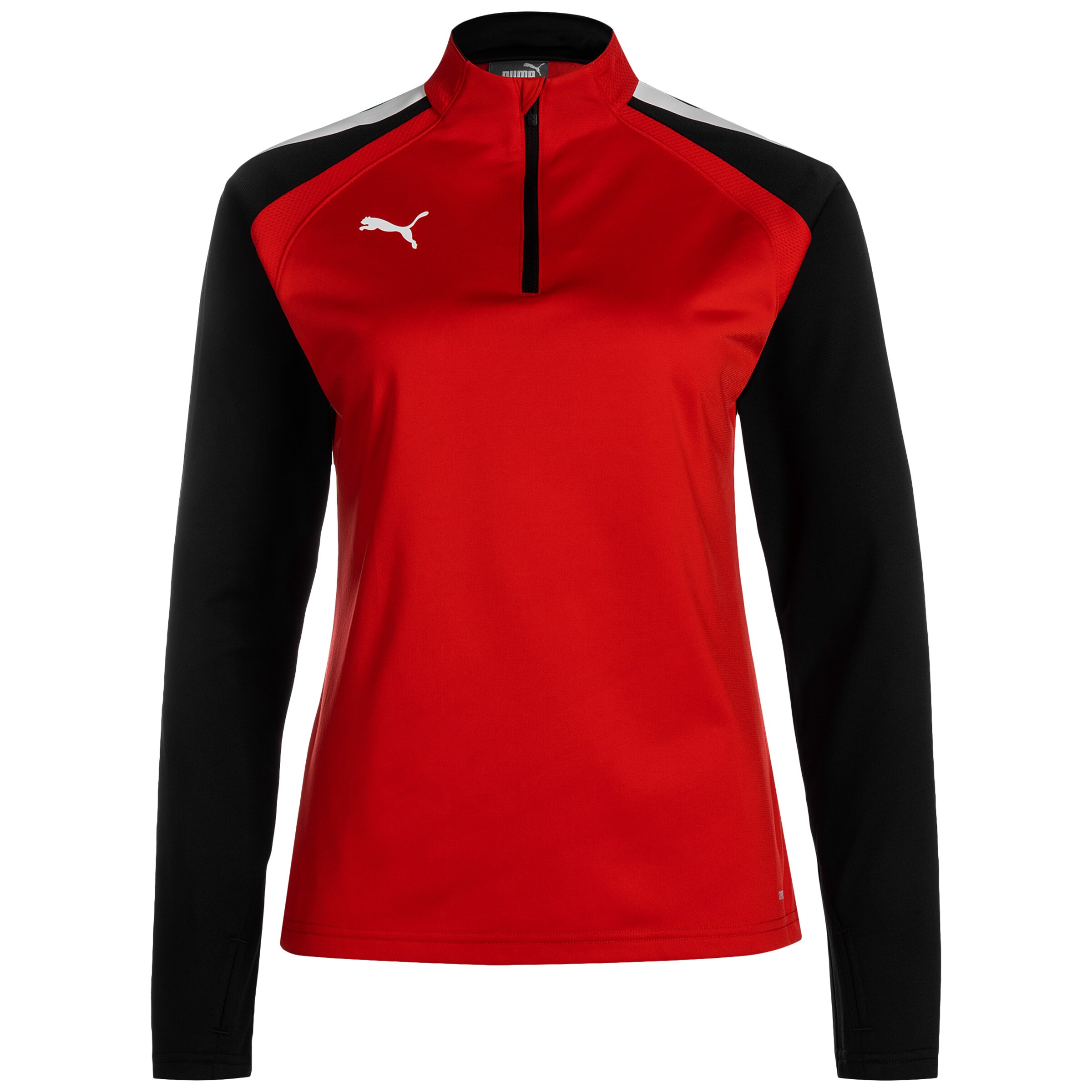 PUMA Sportsweatshirt 'TeamLIGA' in Rot: Vorderseite