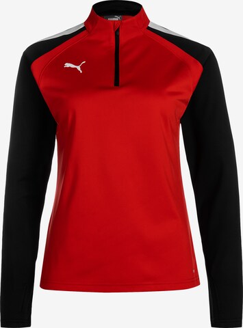 PUMA Athletic Sweatshirt 'TeamLIGA' in Red