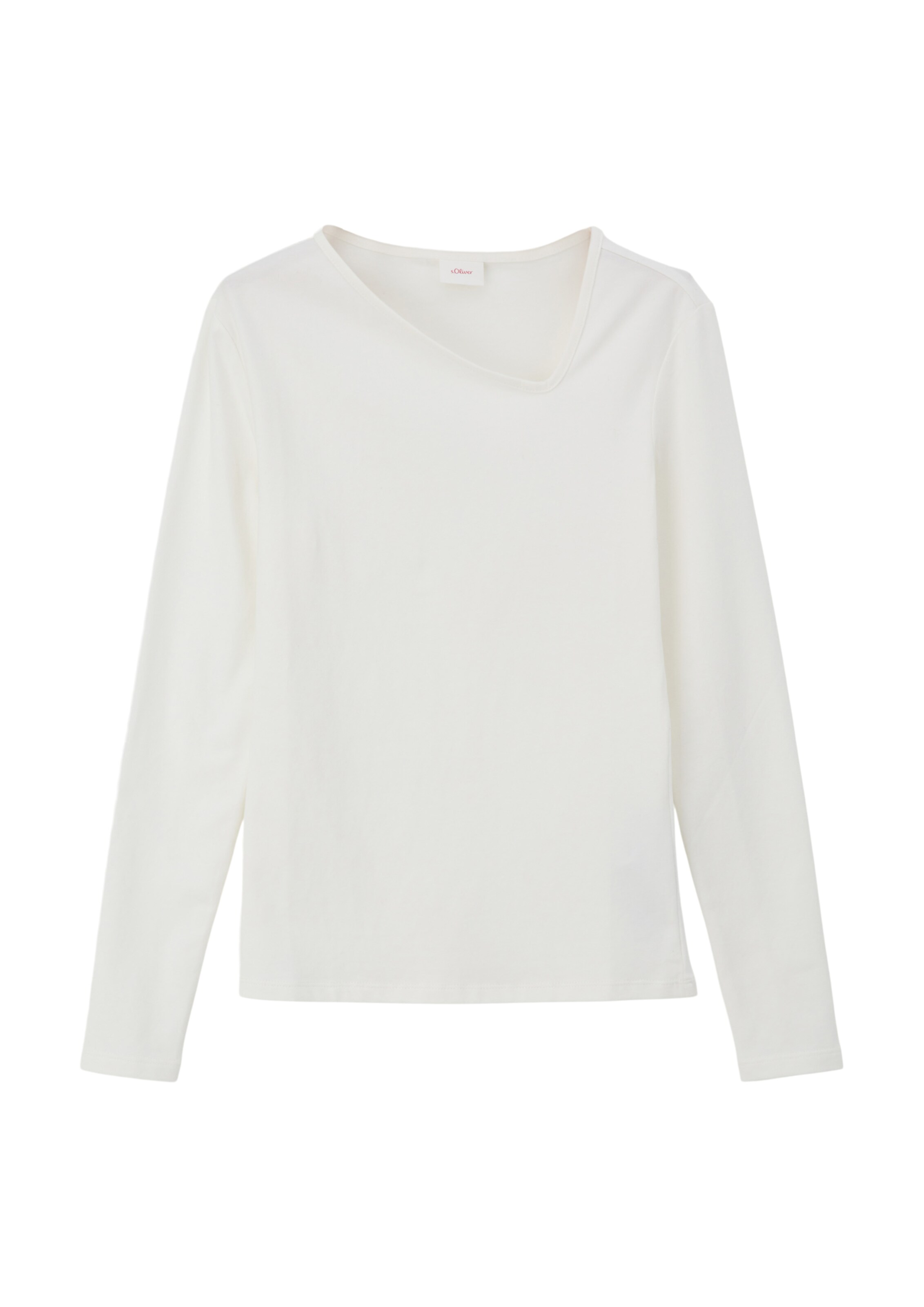 s.Oliver Shirt in Weiß: Vorderseite
