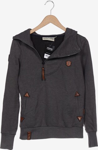 naketano Sweatshirt & Zip-Up Hoodie in M in Grey: front