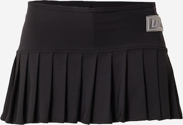 Lapp the Brand Athletic Skorts in Black: front