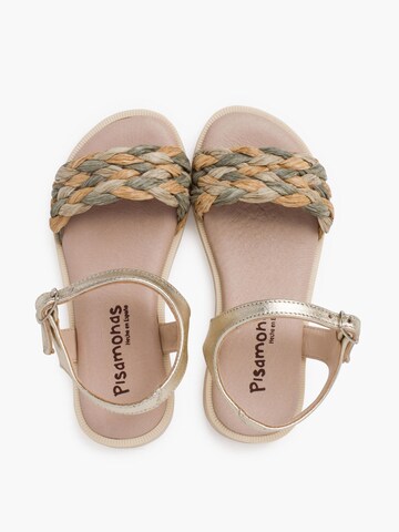 Pisamonas Sandals in Gold