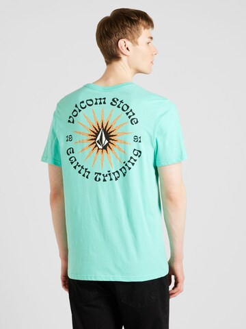 Volcom - Camiseta 'SCORCHO' en verde: frente