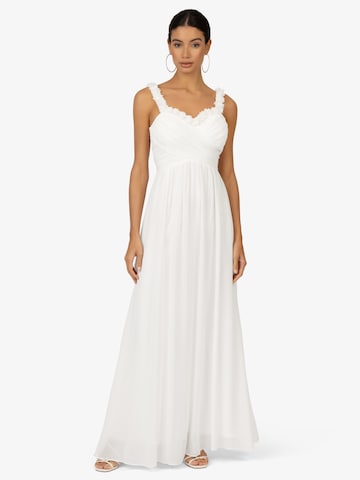 Robe de soirée Kraimod en blanc