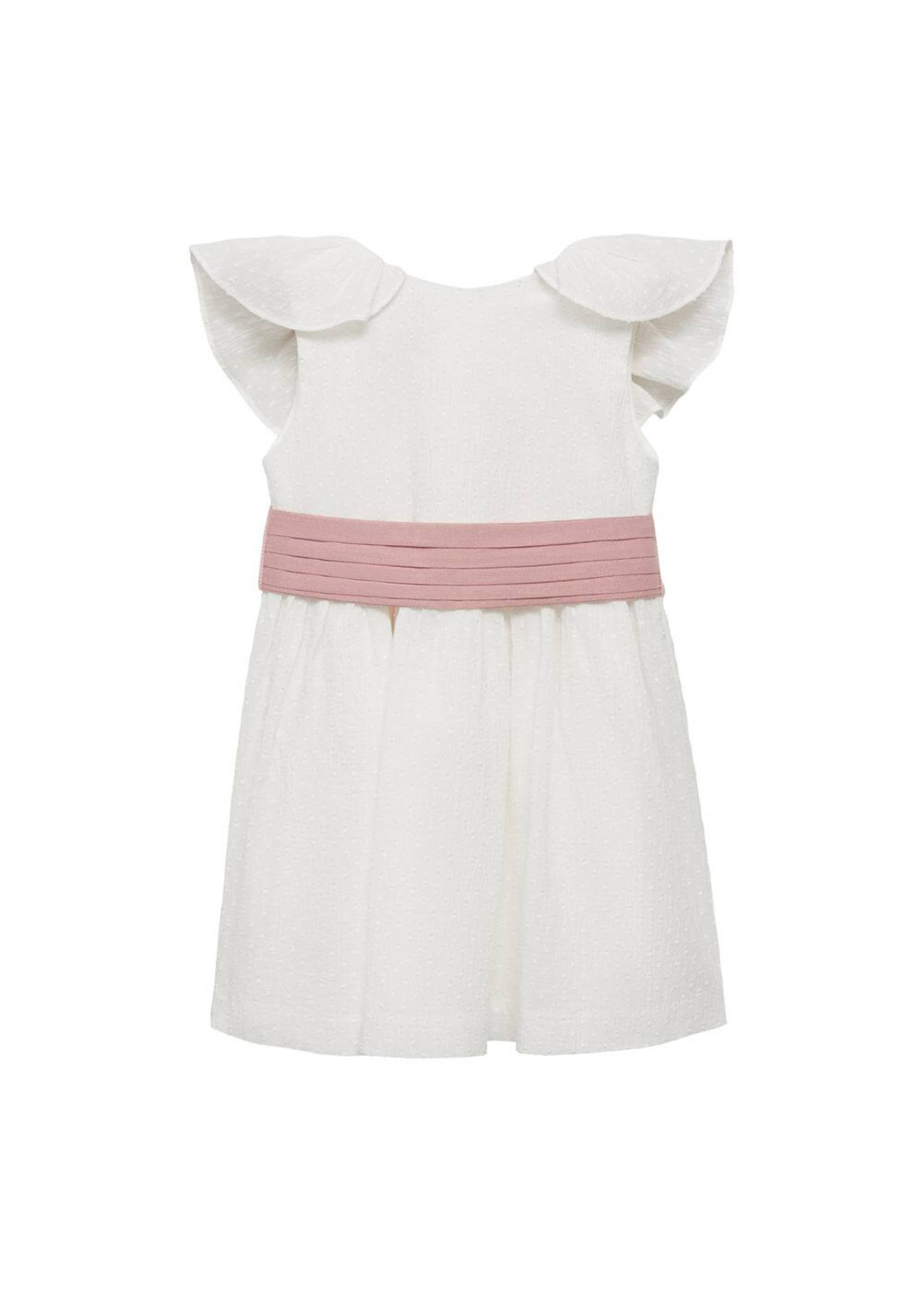 MANGO KIDS Рокля 'Emma' в бяло