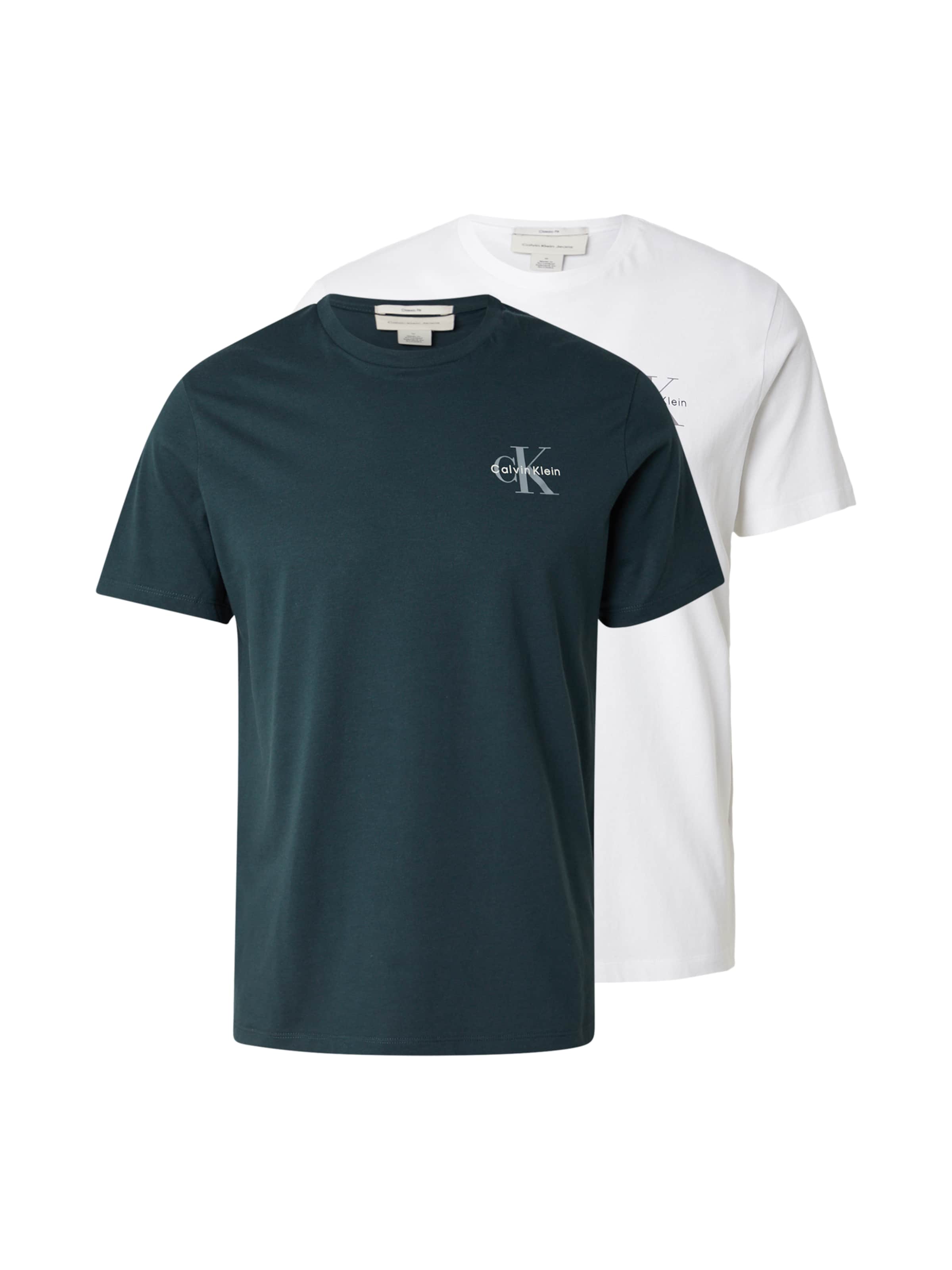 zaļš Calvin Klein Jeans T-Krekls: no priekšpuses