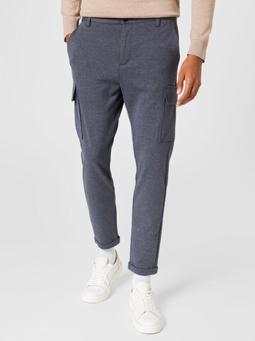 Lindbergh Regular Cargo trousers in Grey: front