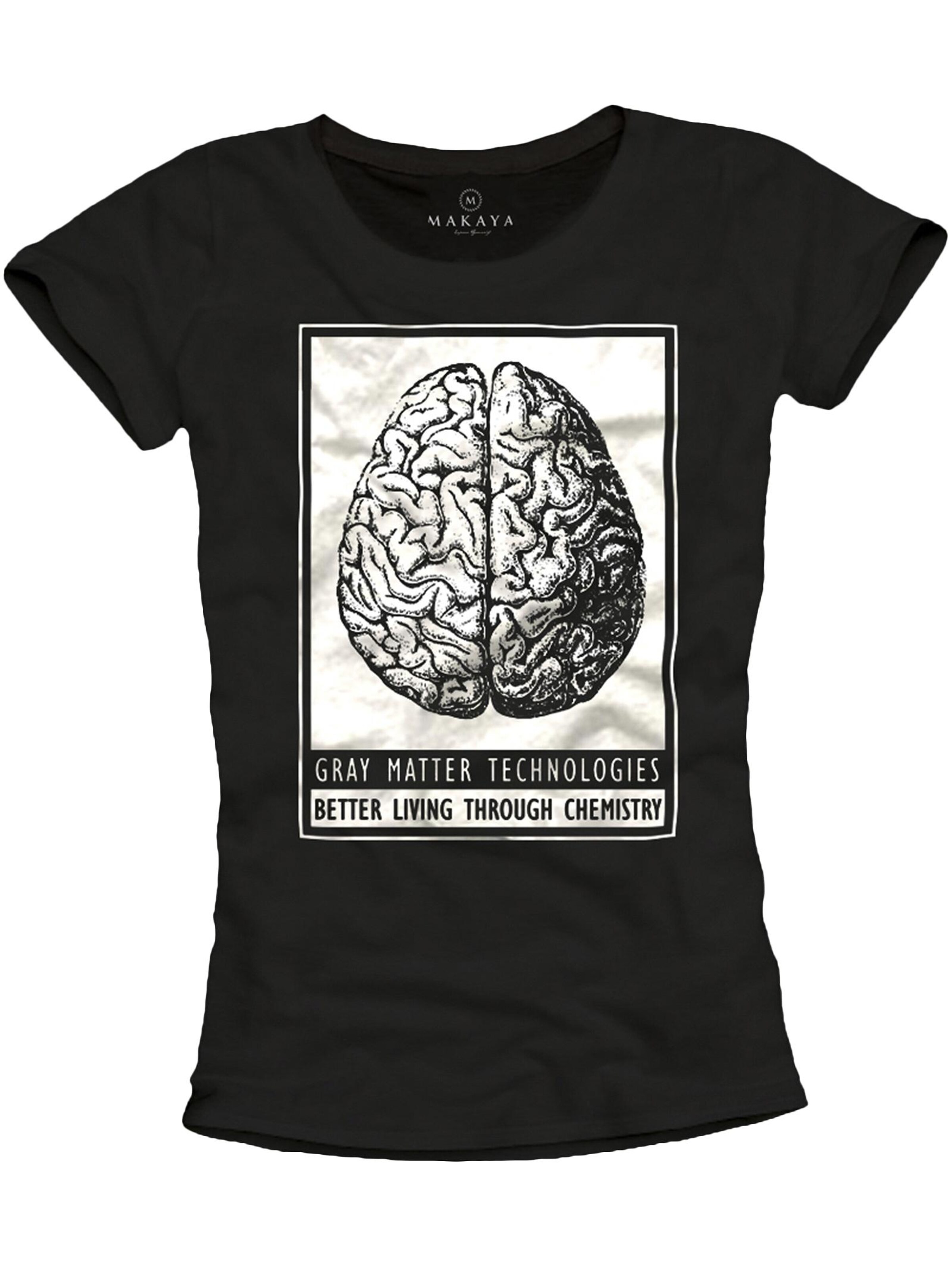 MAKAYA Shirt‌‌ in Schwarz: Vorderseite