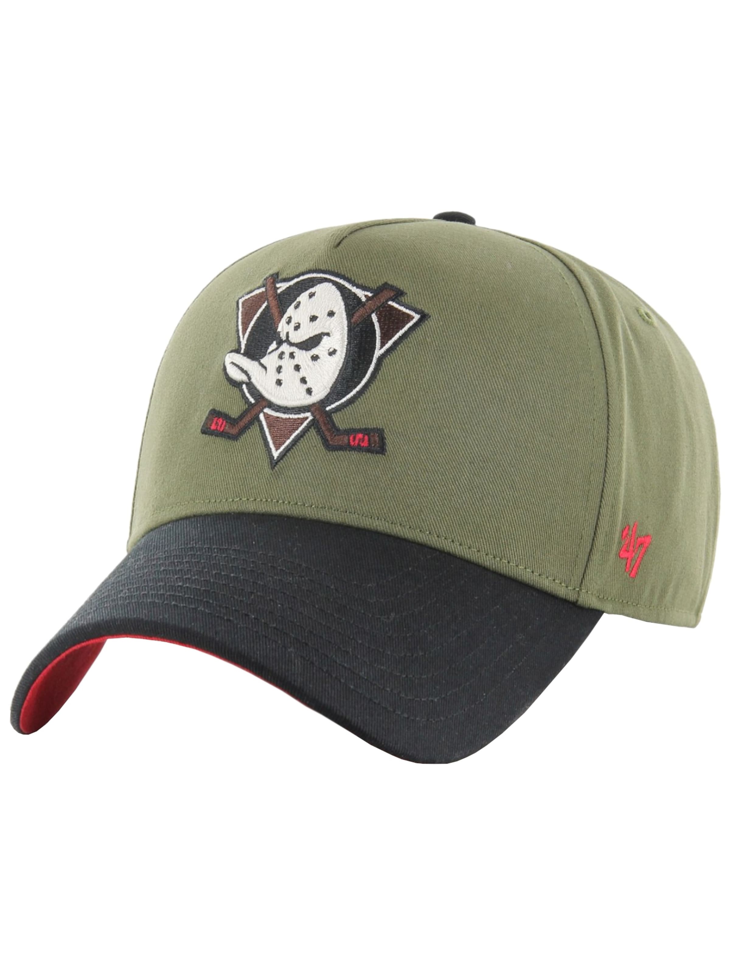 47 Cap '47 Brand NHL Vintage Anaheim Ducks MVP DT' in Green: front
