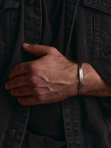 REYTEL Bracelet 'SKILL' in Silver: front