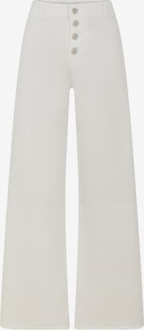 Loosefit Jeans 'Marineb' di NAF NAF in bianco: frontale