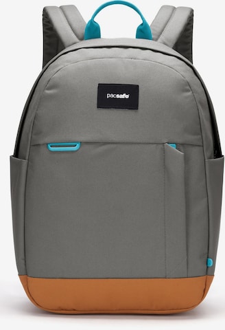 Zaino 'Go' di Pacsafe in grigio: frontale