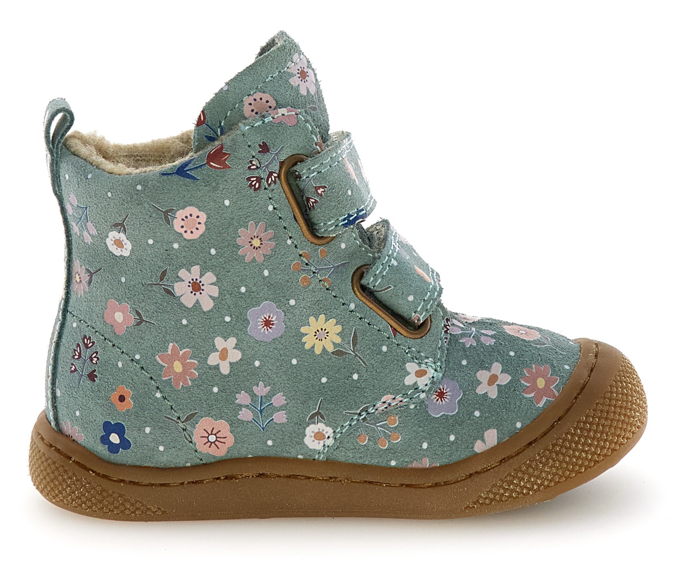 NATURINO First-Step Shoes in Green