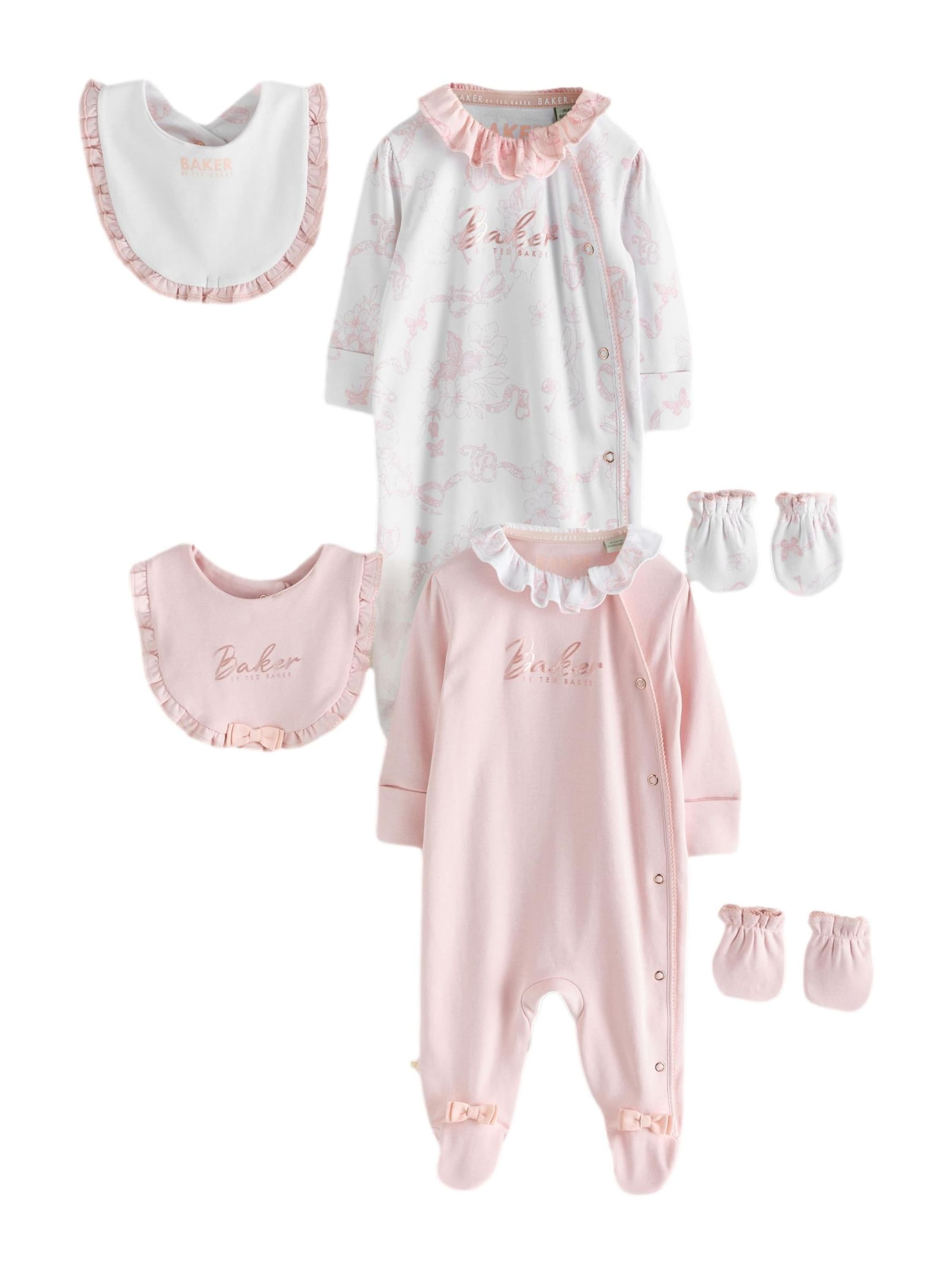 Seturi de lenjerie de la Baker by Ted Baker pe roz: față