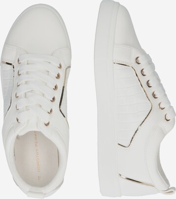 Dorothy Perkins Sneakers low i hvit