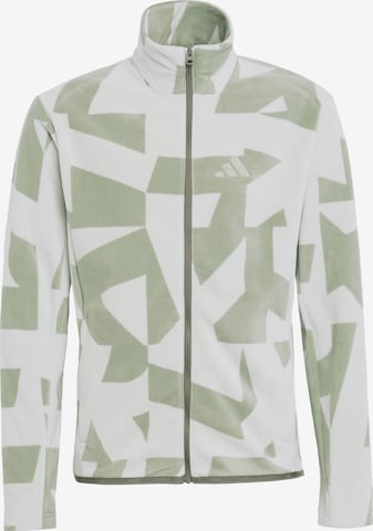 ADIDAS TERREX Funktionsfleecejacke 'Multi' in Grün: Vorderseite
