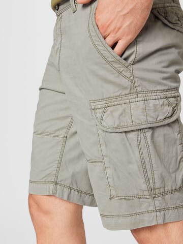 Regular Pantalon cargo REDPOINT en gris