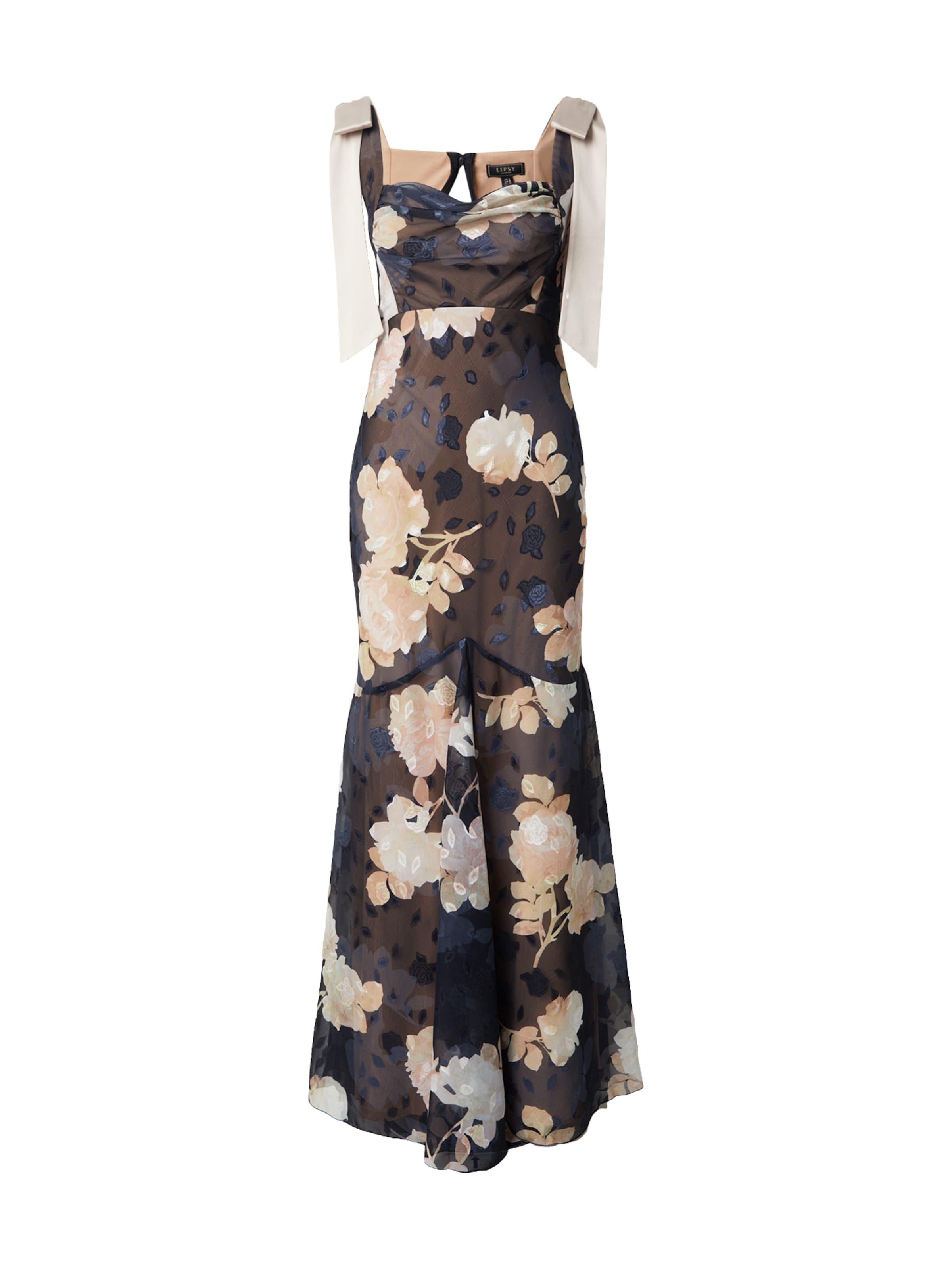 Lipsy Dress in Black: front