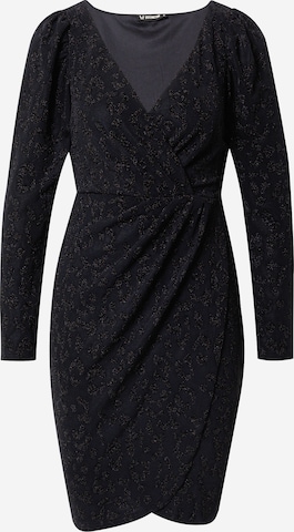 System Action Dress in Black: front