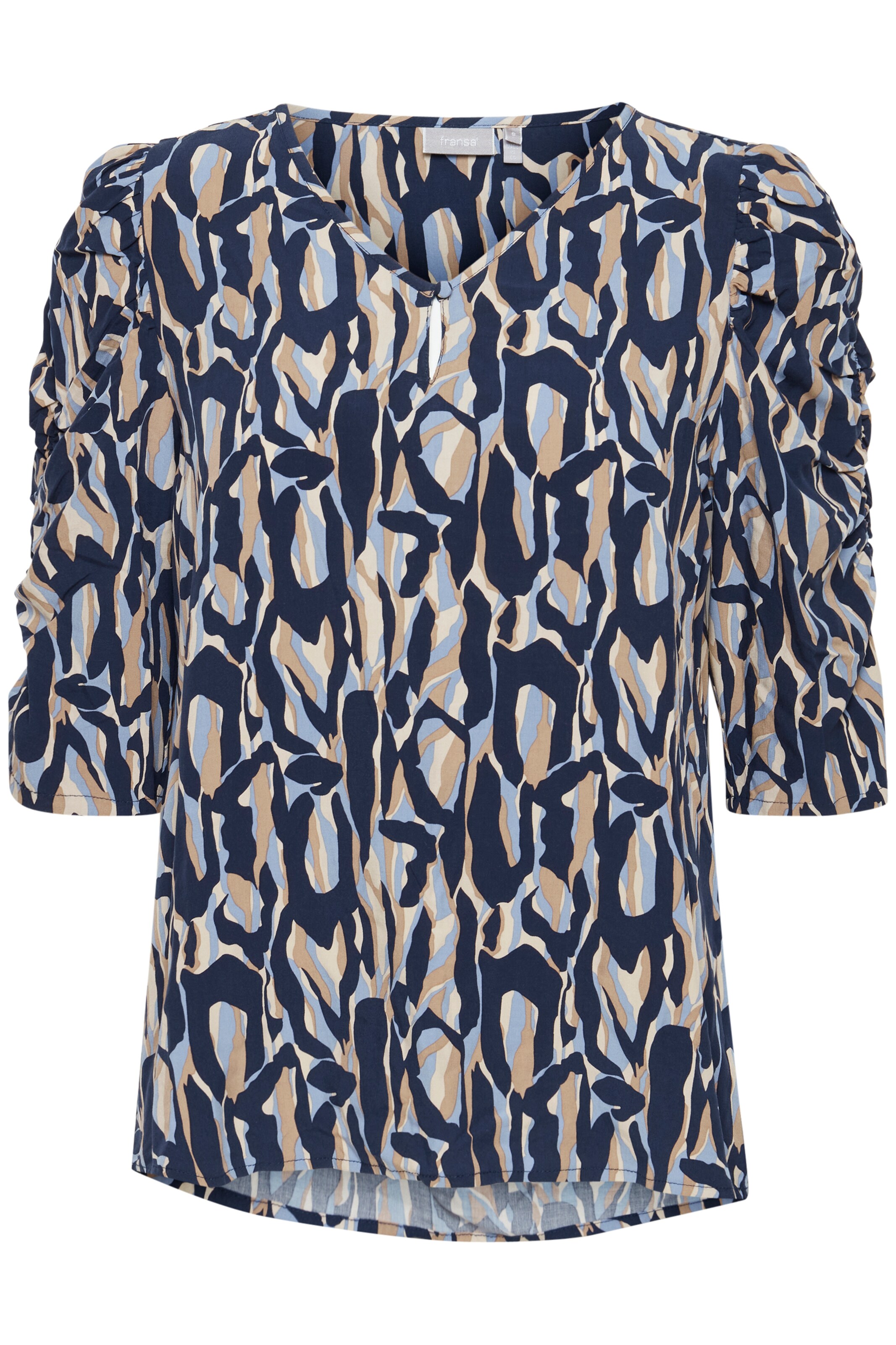 Fransa Blouse 'Freskylie' in Blue: front