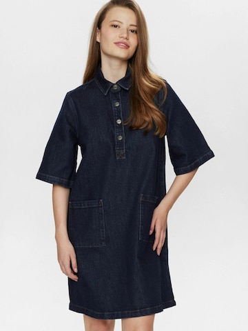 Robe 'London' NÜMPH en bleu : devant