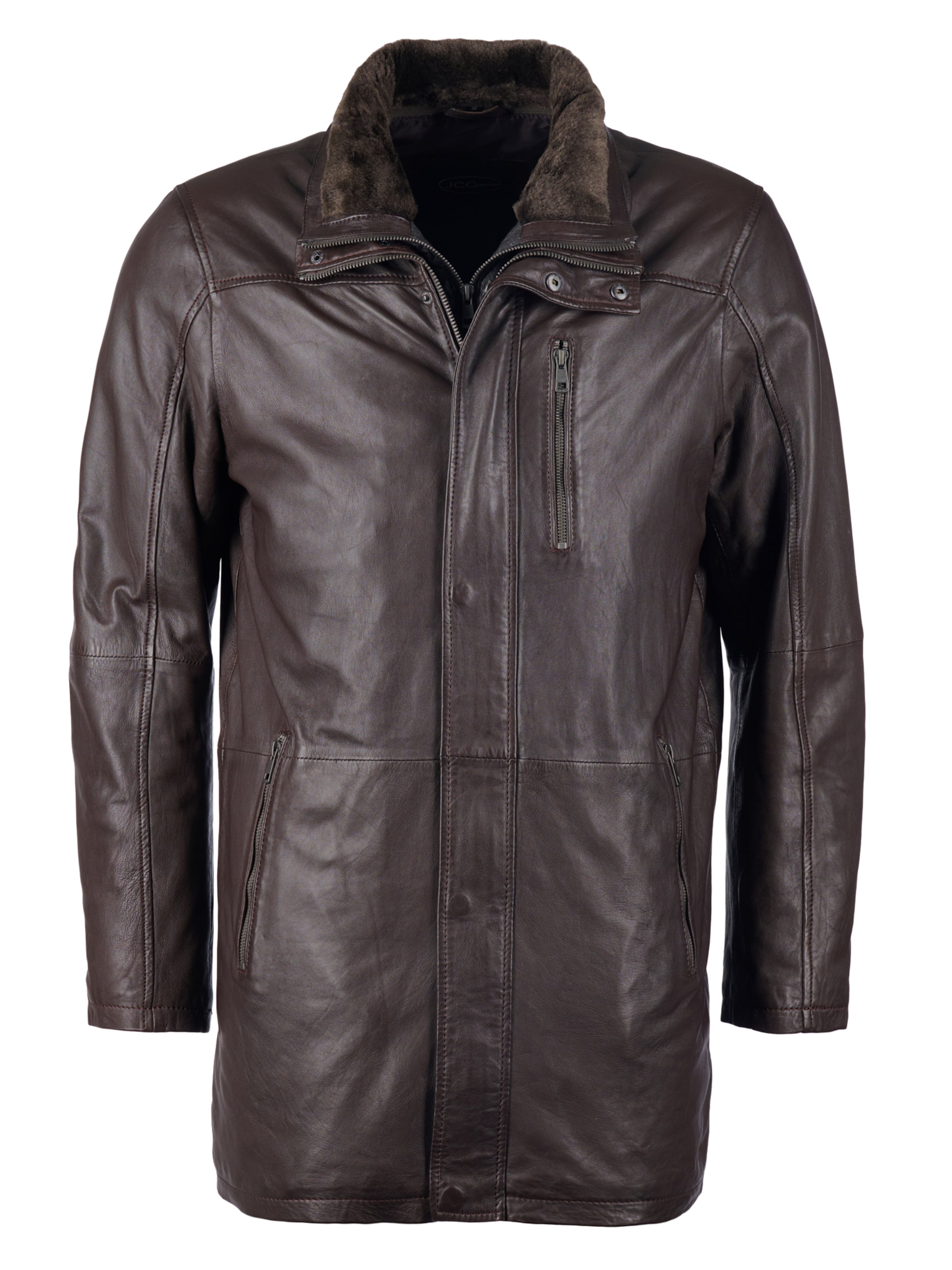 JCC Tussenjas in Bruin: voorkant