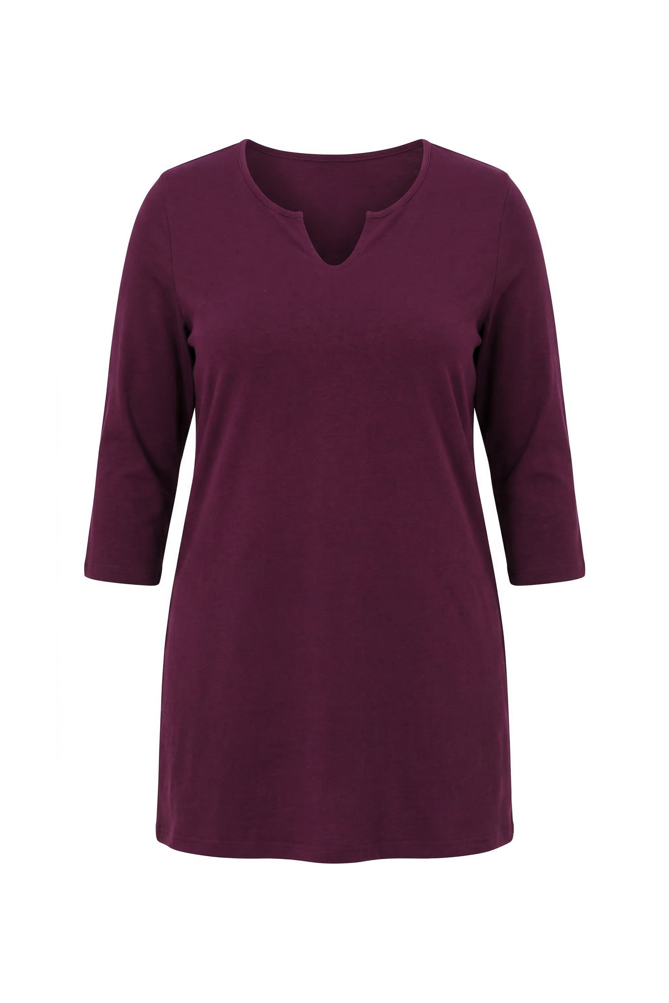 Ulla Popken Tunic in Purple: front