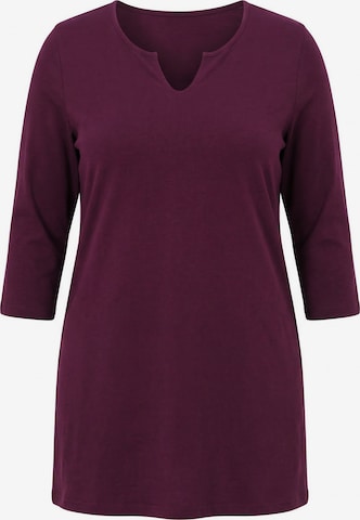 Ulla Popken Tunic in Purple: front