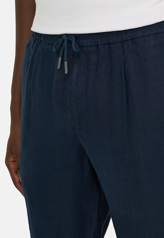 Boggi Milano Slimfit Chino 'Coulisse' in Blauw