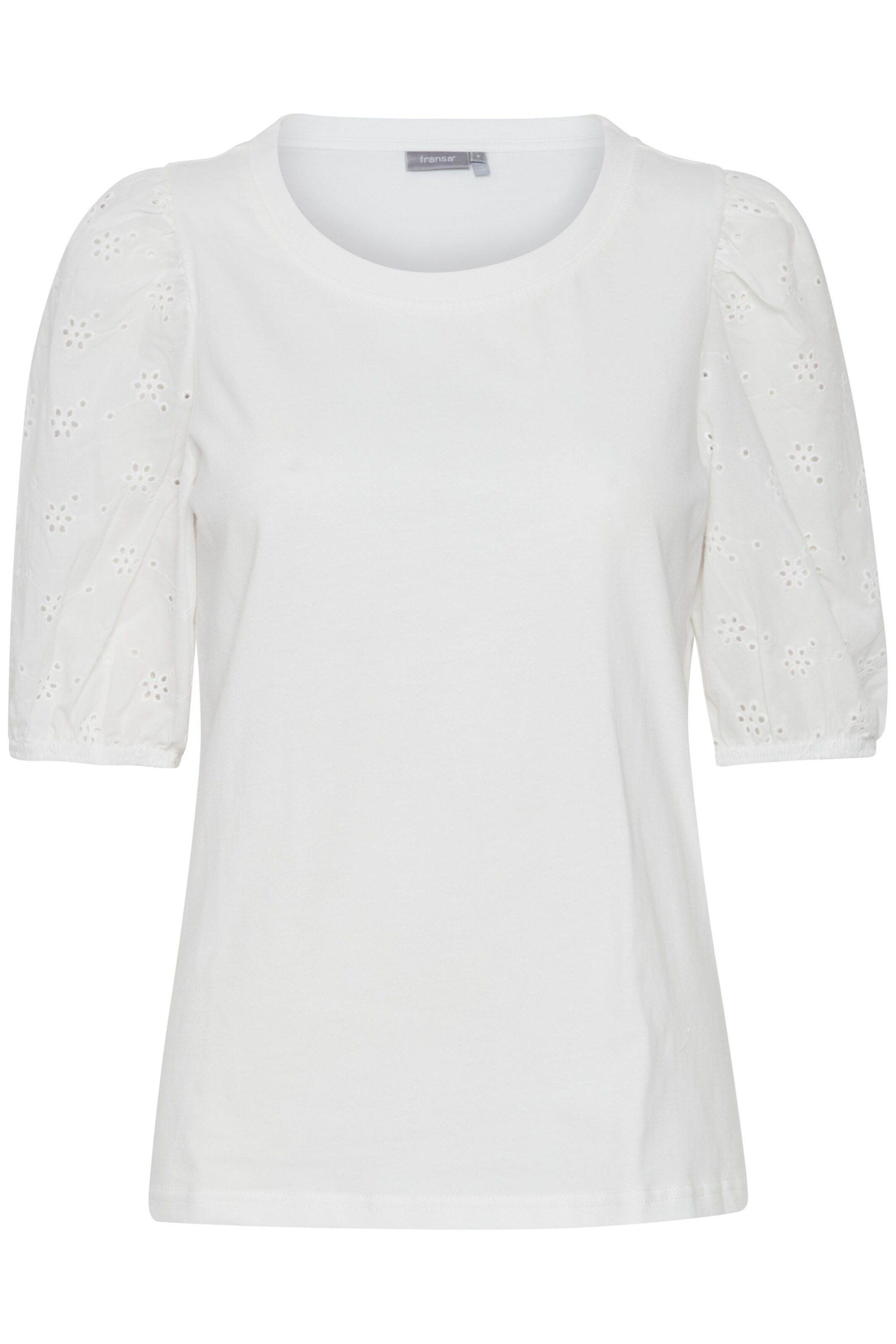 Fransa Shirt 'Mae' in naturweiß, Produktansicht