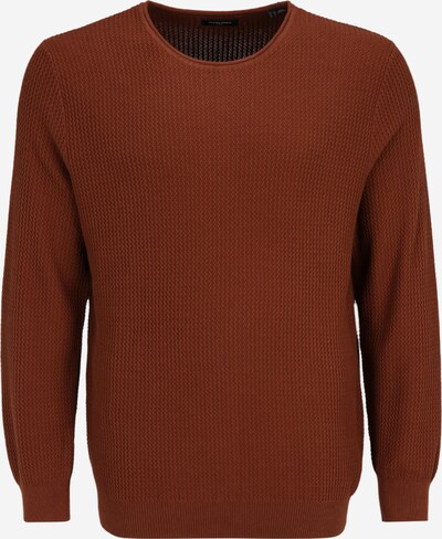 Jack & Jones Plus Sweater 'CARLOS' in Chestnut brown, Item view