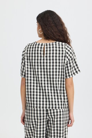 ICHI Blouse 'IHKarra' in Zwart