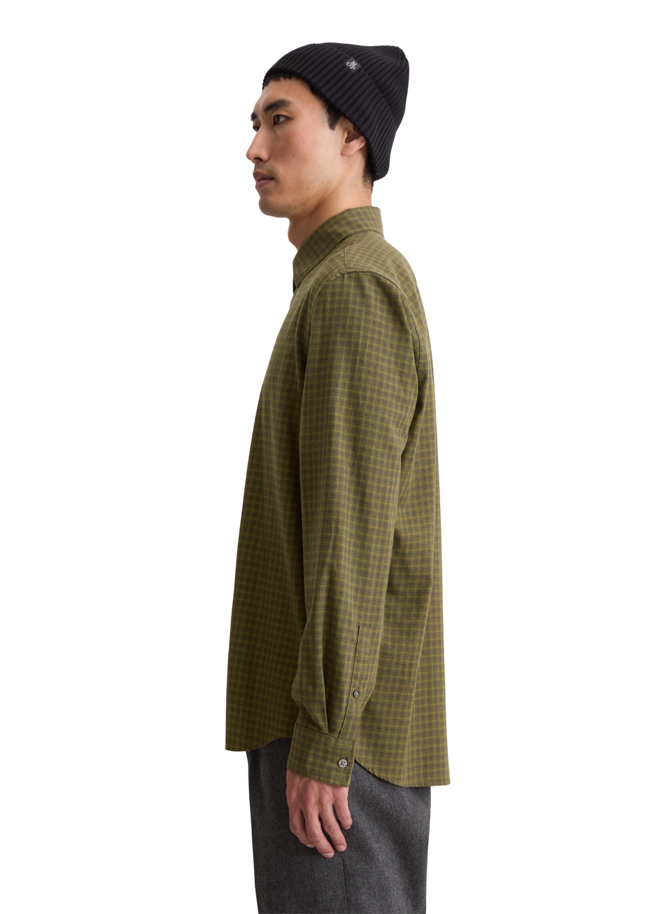 Marc O'Polo Regular fit Button Up Shirt in Green