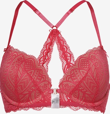 LASCANA Bra in Pink: front