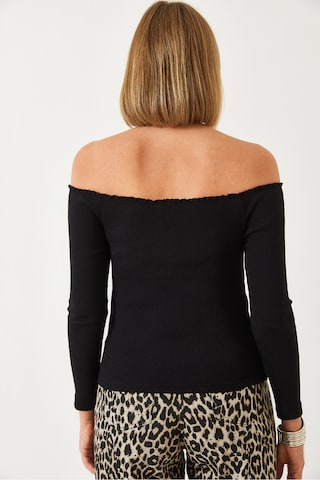 Bianco Lucci Shirt in Schwarz