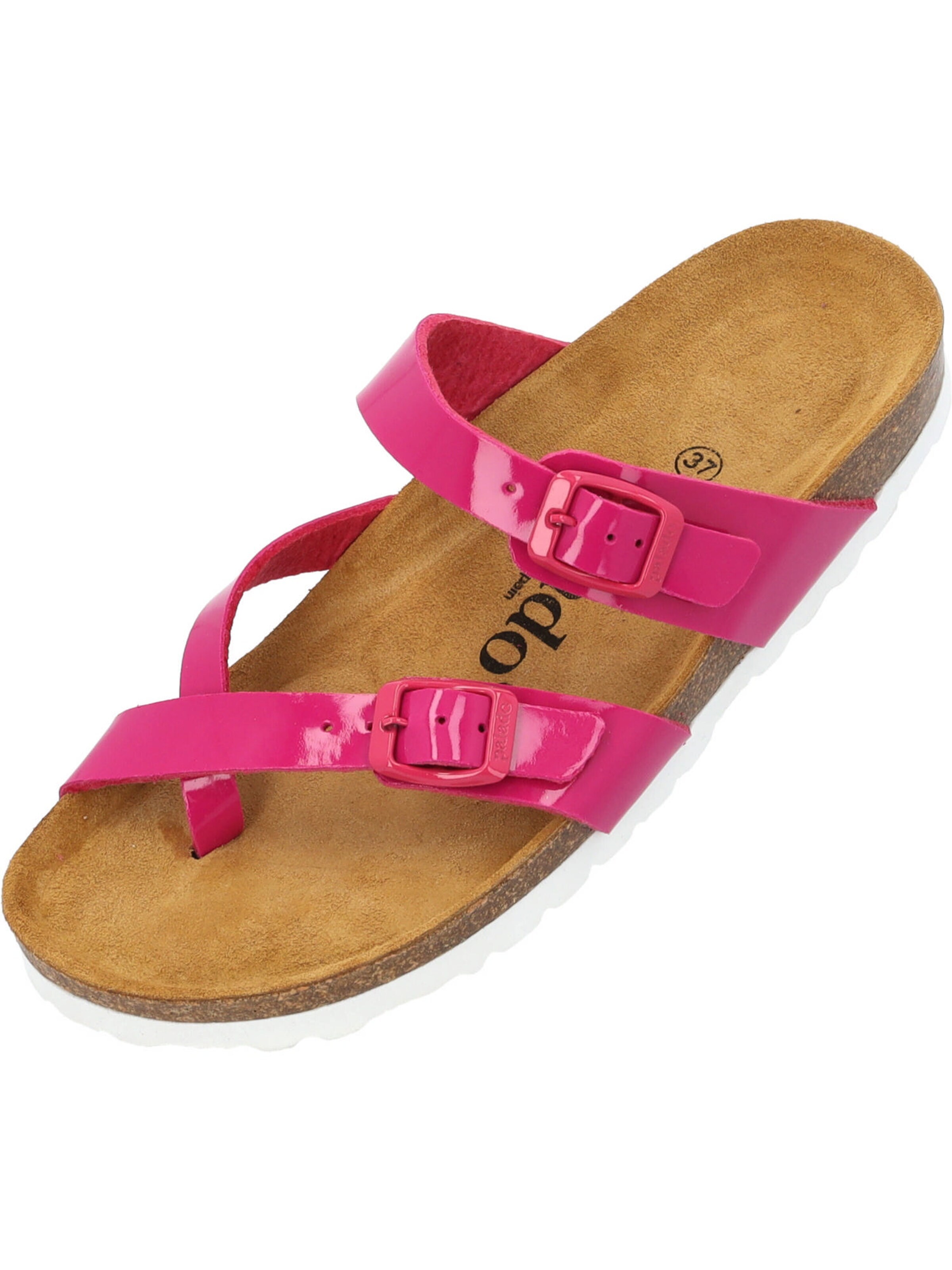 Palado Teenslipper 'Palado Cres Lack' in Roze: voorkant