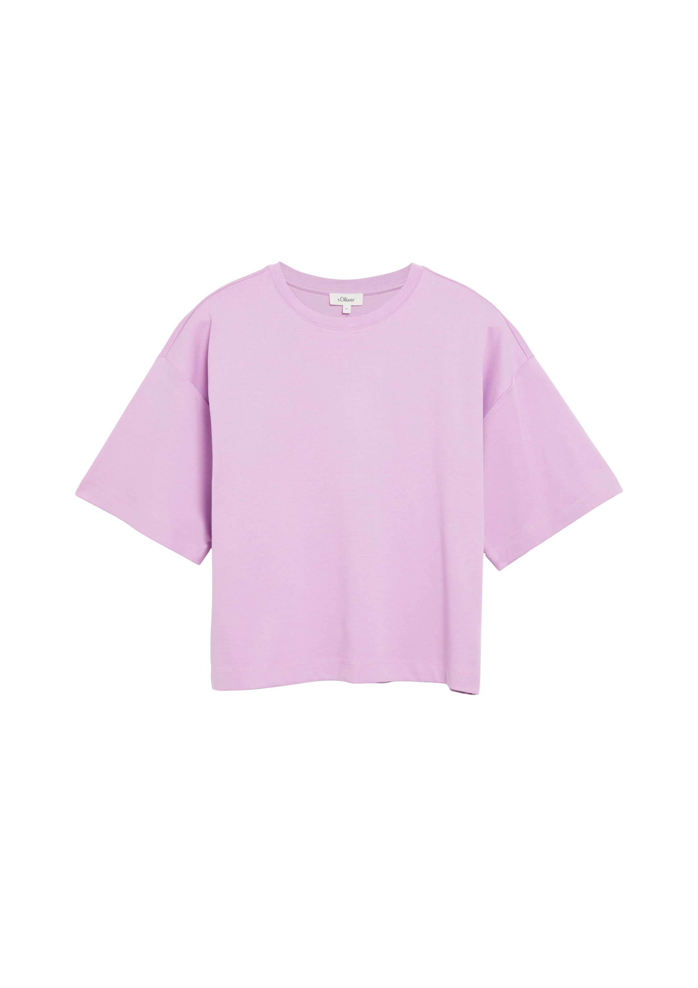 T-shirt s.Oliver en violet : devant