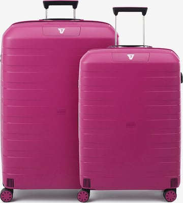 Roncato Suitcase set 'Box Sport 2.0 ' in Pink: front