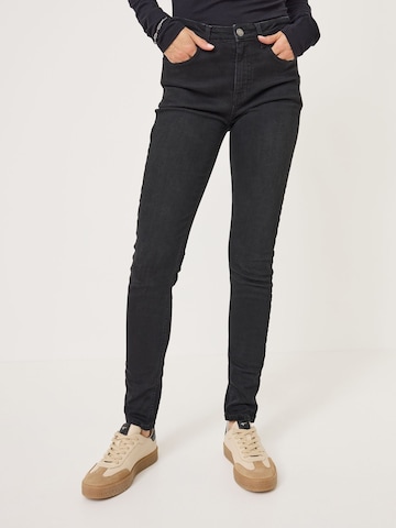 Tamaris Skinny Jeans in Zwart: voorkant
