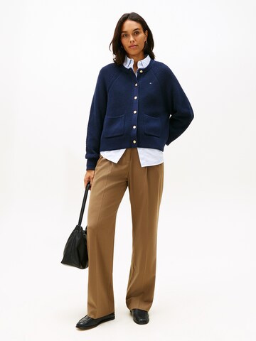 TOMMY HILFIGER Kardigán - Modrá