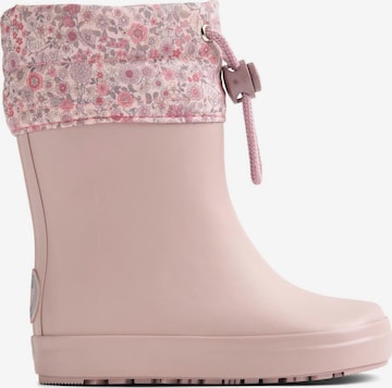 WHEAT Regenlaarzen 'Zerro' in Roze: voorkant