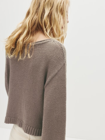 Pull-over Pull&Bear en marron