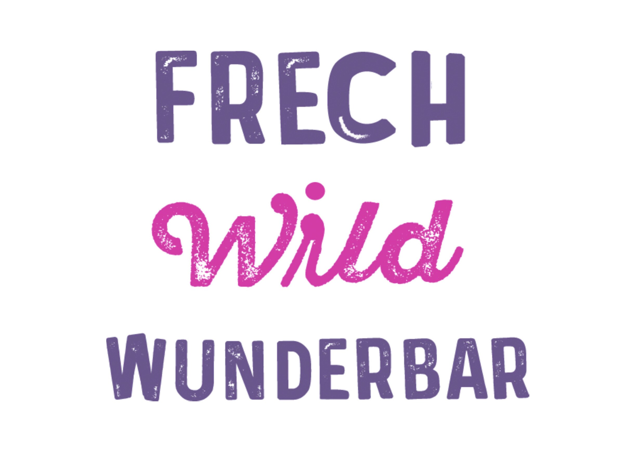 LILIPUT Shirt 'Frech - Wild - Wunderbar' in White