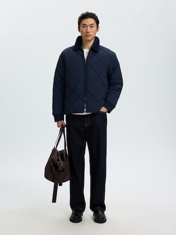 SELECTED - Chaqueta de entretiempo en azul