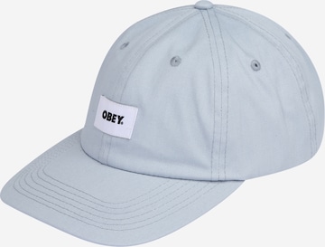 Obey Cap in Blue: front