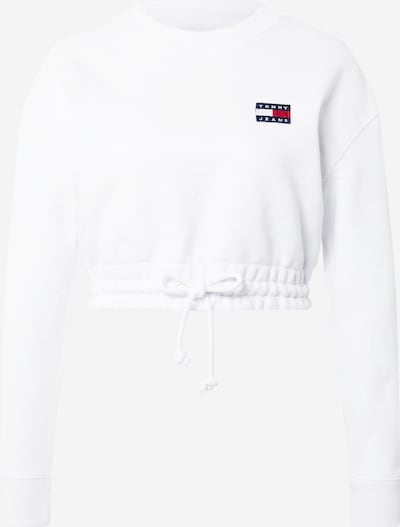 Tommy Jeans Sweater majica u mornarsko plava / crvena / bijela, Pregled proizvoda