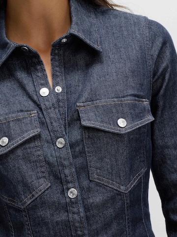 Robe-chemise Marks & Spencer en bleu