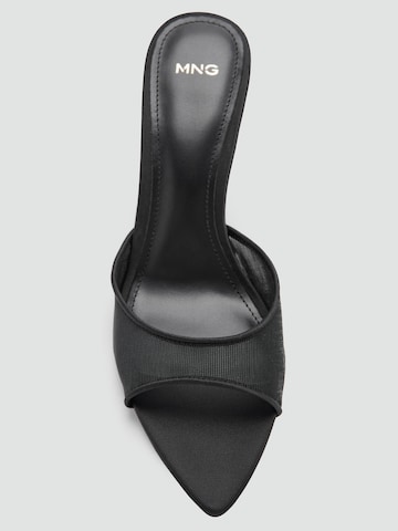 MANGO Šľapky - Čierna