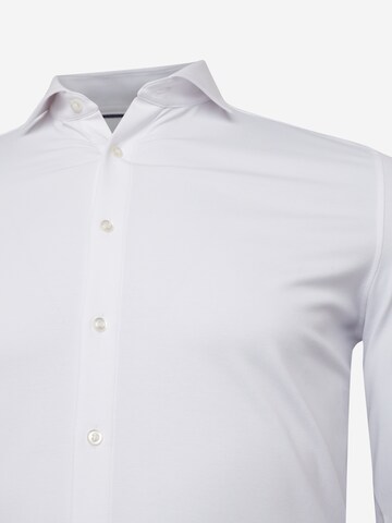 OLYMP - Ajuste regular Camisa en blanco