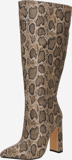 BUFFALO Čizme 'July' u pijesak / smeđa / crna, Pregled proizvoda